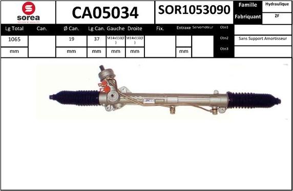 SNRA CA05034 - Scatola guida autozon.pro