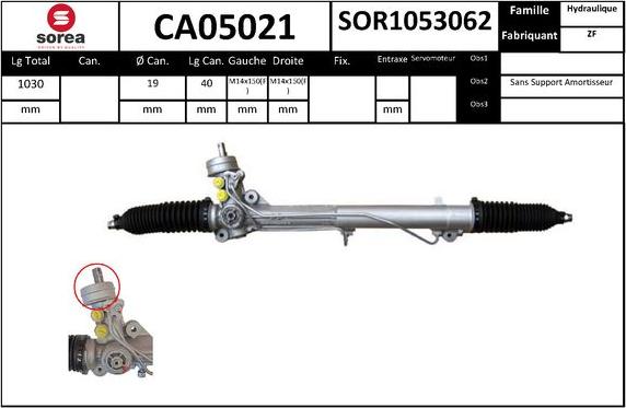 SNRA CA05021 - Scatola guida autozon.pro