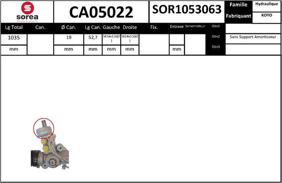 SNRA CA05022 - Scatola guida autozon.pro