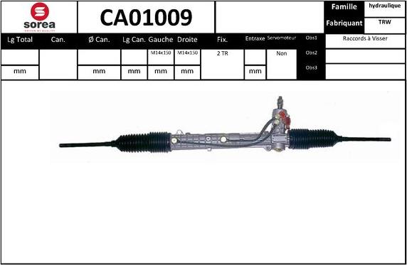 SNRA CA01009 - Scatola guida autozon.pro