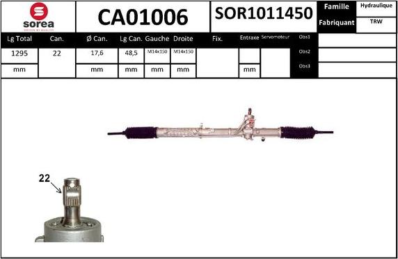 SNRA CA01006 - Scatola guida autozon.pro