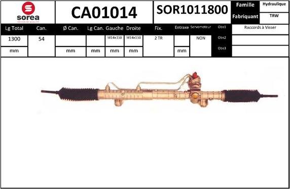 SNRA CA01014 - Scatola guida autozon.pro