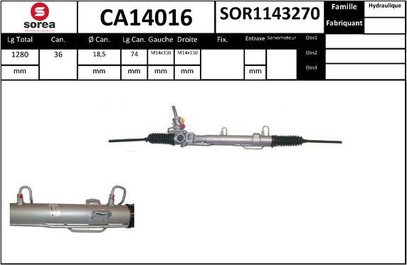 SNRA CA14016 - Scatola guida autozon.pro