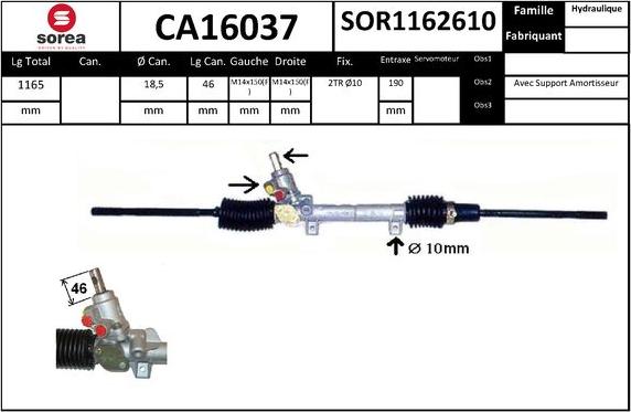 SNRA CA16037 - Scatola guida autozon.pro