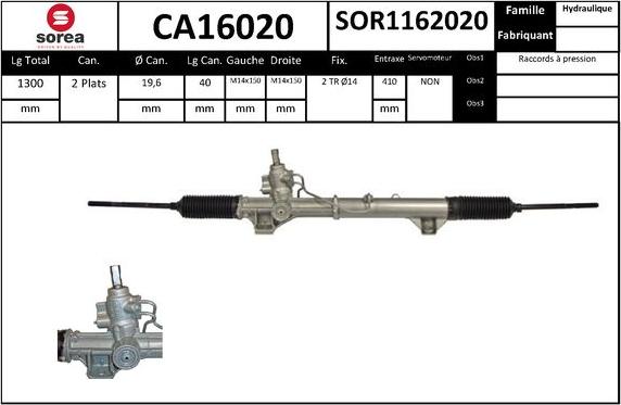 SNRA CA16020 - Scatola guida autozon.pro