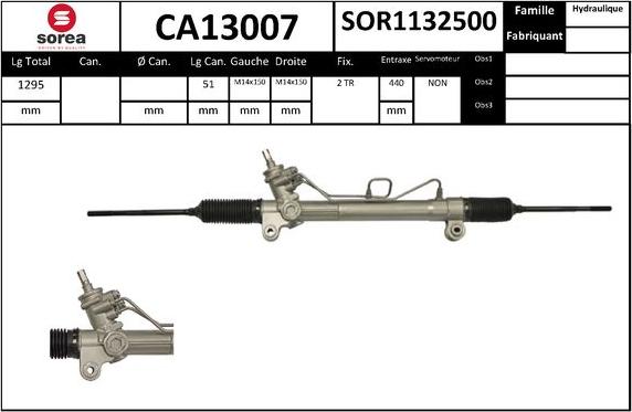 SNRA CA13007 - Scatola guida autozon.pro