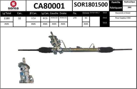 SNRA CA80001 - Scatola guida autozon.pro