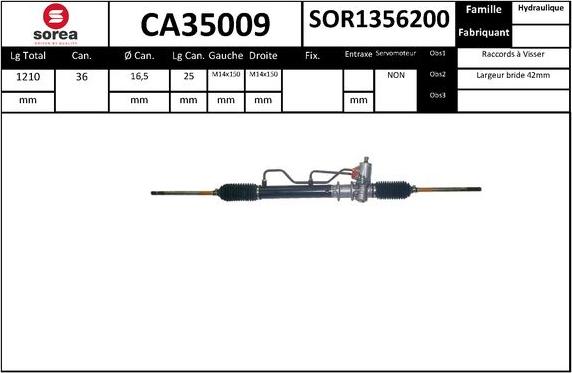 SNRA CA35009 - Scatola guida autozon.pro