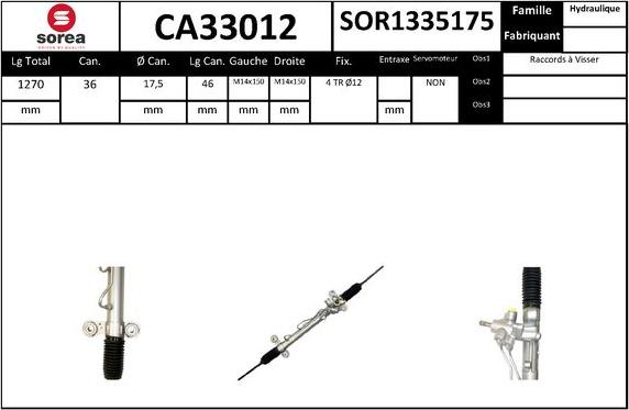 SNRA CA33012 - Scatola guida autozon.pro