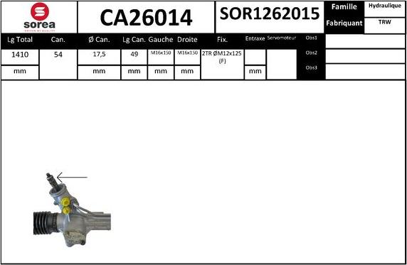 SNRA CA26014 - Scatola guida autozon.pro