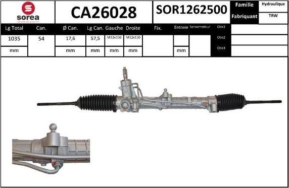 SNRA CA26028 - Scatola guida autozon.pro