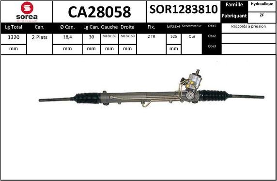 SNRA CA28058 - Scatola guida autozon.pro