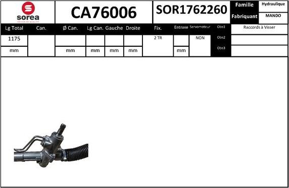 SNRA CA76006 - Scatola guida autozon.pro