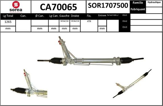 SNRA CA70065 - Scatola guida autozon.pro