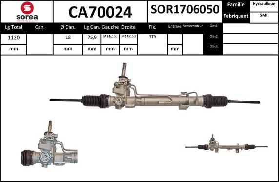 SNRA CA70024 - Scatola guida autozon.pro