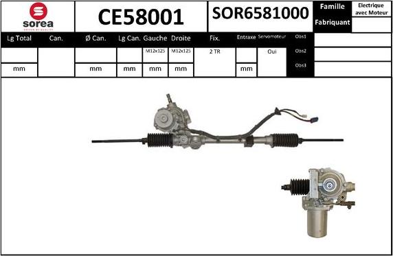 SNRA CE58001 - Scatola guida autozon.pro