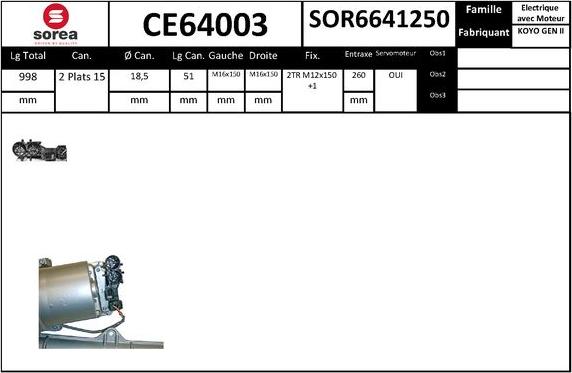 SNRA CE64003 - Scatola guida autozon.pro