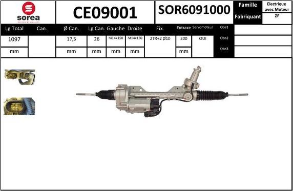 SNRA CE09001 - Scatola guida autozon.pro