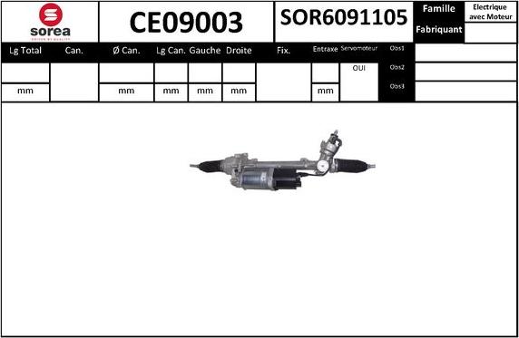 SNRA CE09003 - Scatola guida autozon.pro