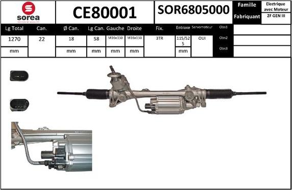 SNRA CE80001 - Scatola guida autozon.pro