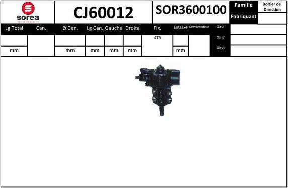 SNRA CJ60012 - Scatola guida autozon.pro