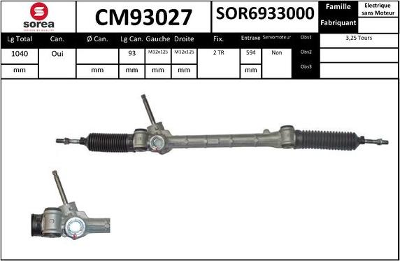 SNRA CM93027 - Scatola guida autozon.pro