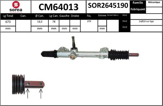 SNRA CM64013 - Scatola guida autozon.pro