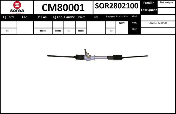 SNRA CM80001 - Scatola guida autozon.pro