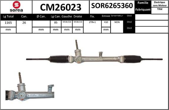 SNRA CM26023 - Scatola guida autozon.pro