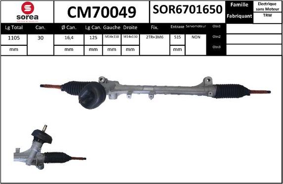 SNRA CM70049 - Scatola guida autozon.pro