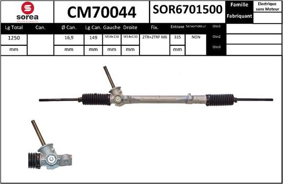 SNRA CM70044 - Scatola guida autozon.pro