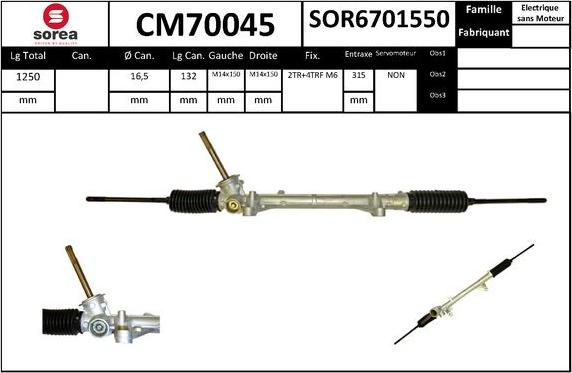 SNRA CM70045 - Scatola guida autozon.pro