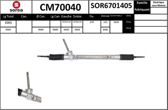 SNRA CM70040 - Scatola guida autozon.pro