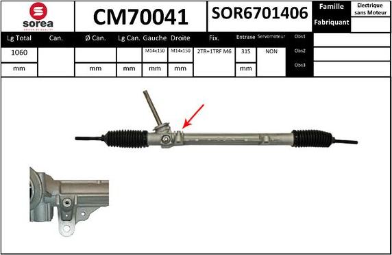 SNRA CM70041 - Scatola guida autozon.pro