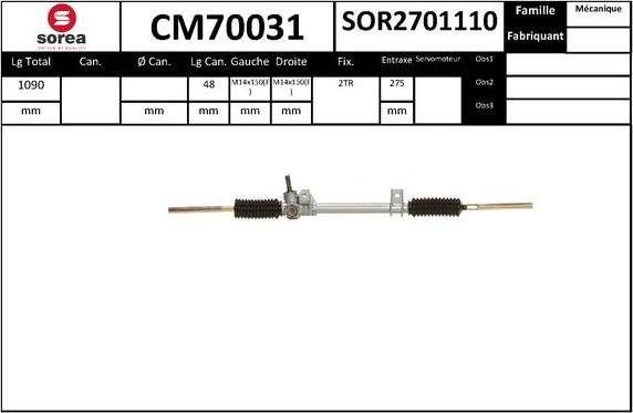 SNRA CM70031 - Scatola guida autozon.pro