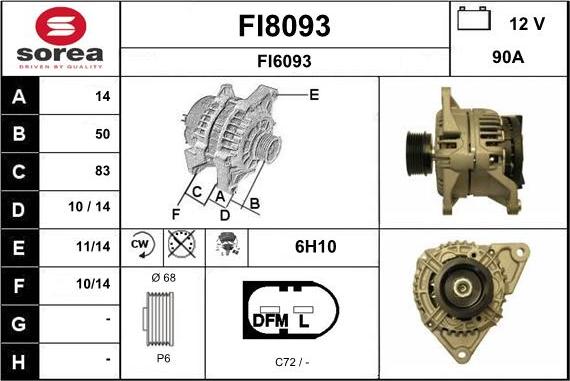 SNRA FI8093 - Alternatore autozon.pro