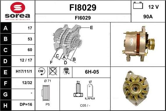 SNRA FI8029 - Alternatore autozon.pro