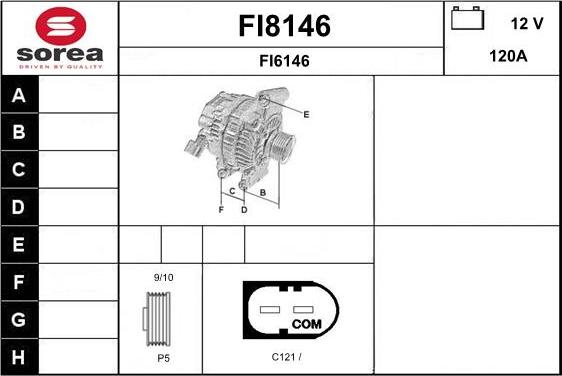 SNRA FI8146 - Alternatore autozon.pro