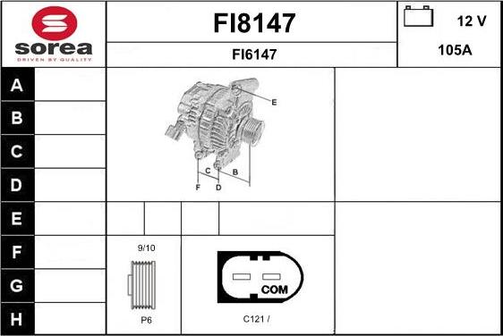 SNRA FI8147 - Alternatore autozon.pro