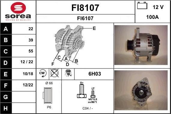 SNRA FI8107 - Alternatore autozon.pro