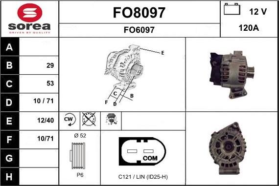 SNRA FO8097 - Alternatore autozon.pro