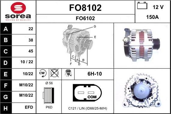 SNRA FO8102 - Alternatore autozon.pro