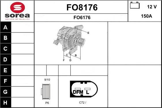 SNRA FO8176 - Alternatore autozon.pro