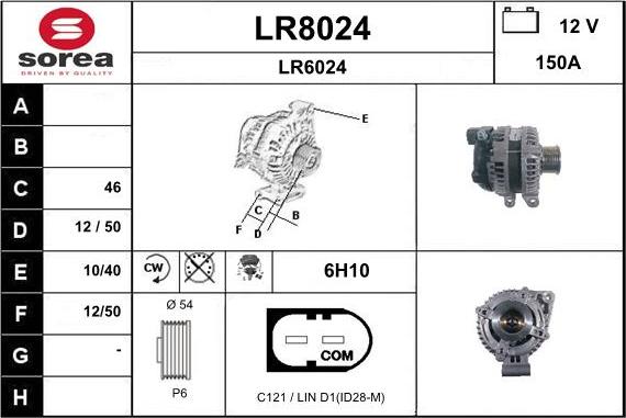 SNRA LR8024 - Alternatore autozon.pro