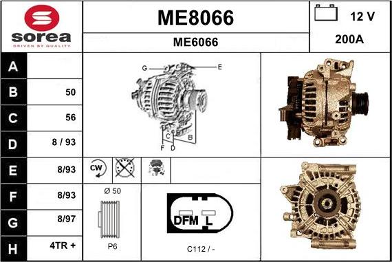 SNRA ME8066 - Alternatore autozon.pro