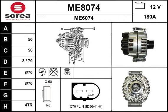 SNRA ME8074 - Alternatore autozon.pro