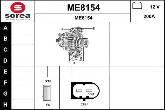 SNRA ME8154 - Alternatore autozon.pro