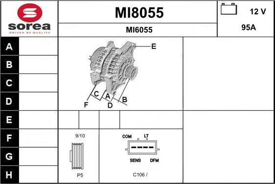 SNRA MI8055 - Alternatore autozon.pro