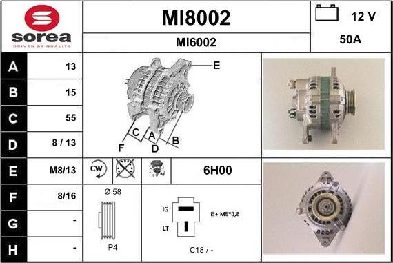 SNRA MI8002 - Alternatore autozon.pro