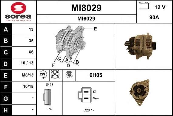 SNRA MI8029 - Alternatore autozon.pro